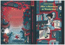 He first told alice liddell and her sisters the story of alice in wonderland on a boating trip. Alice S Adventures In Wonderland Book Cover On Behance