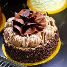 You can write name on this birthday quotes. Tasty Chocolate Cake With Flower Decoration On Top Stock Photo Picture And Royalty Free Image Image 11928174