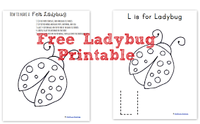 Here is another fun ladybug themed activity. How To Make A Felt Ladybug Wildflower Ramblings New