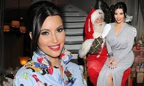 See more ideas about christmas food, christmas baking, candy recipes. Kim Kardashian Gets A Visit From Santa At Her Glamorous Christmas Party With Her Family Daily Mail Online