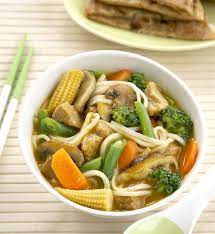 Tofu And Seitan Saute With Mushroom Gravy Asian Vegetarian Recipes Vegetarian Recipes Recipes