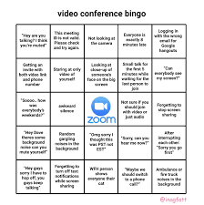 Conference Call Bullshit Bingo Three Reasons Zoom Is Genius The Basis Point New horizons when you're actually working. conference call bullshit bingo three