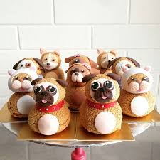 Dogs Choux By Leclaire Patisserie I Love These Choux It S So Cute Ces Chiens Sont Trop Patisserie De Choux Recette De Chou A La Creme Gateaux Et Desserts