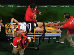 Ait said is used to doing things that aren't easy. French Gold Medal Hope Samir Ait Said Suffers Horrific Leg Break Sport Gulf News