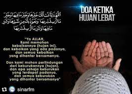 Selain doa ketika dengar petir ada anjuran juga membaca doa saat turun hujan. Ketika Hujan Lebat Doa Prayers Quotes