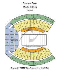 Orange Bowl Stadium Tickets In Miami Florida Orange Bowl