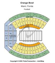 orange bowl stadium tickets in miami florida orange bowl