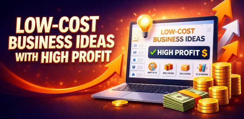 low cost business ideas