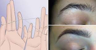 Ingenious Way How To Shape Your Eyebrows Like A Boss With Thread In 5 Minutes Or Less Threading Eyebrows Perfect Eyebrows Eyebrows