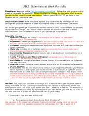 Biology lesson plans, worksheets, tutorials and resources for teachers and students. 1 What Is The Dependent Variable A The Number Of Beakers In The Investigation B Course Hero