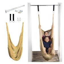 4.5 out of 5 stars 96. Dreamgym Doorway Hammock Swing Hammock Chair With Doorway Stand Sensory Swing For Adults And Children Soft Beige Buy Online In Aruba At Aruba Desertcart Com Productid 126043299