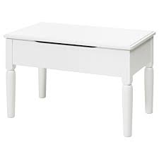 Tyssedal Storage Stool White Ikea Hocker Mit Stauraum Hocker Malm Frisiertisch