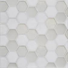 High quality, beautifully crafted surface materials for indoor & outdoor spaces. Tessera 1 75 Hexagon Mosaic Pattern Oceanside Glass Tile