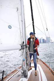 Pin By Ronnelle Jones Rocks On Cold Weather Outfits Sailing Outfit Boating Outfit Sailing Fashion