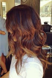 To get the look, stick to your regular brown shade at your roots and lighten the ends. Caramel Ombre Hair Styles Hair Color Auburn Hair Color