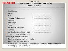 Contoh notulen rapat terlengkap dilengkapi contoh cara membuat notulen. Dr Drs H M Syafaul Anam S Pd Mm Ppt Download
