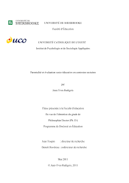Pdf These De Jean Yves Radigois Parentalite Et Evaluation Socio Educative En Contextes Sectaires Co Direction Jean Toupin Et Benoit Raveleau