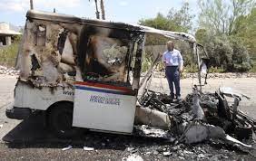 Hundreds Of Pieces Of Mail Burn When Postal Truck Catches Fire Local News Tucson Com