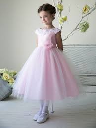 Pink Flower Girl Dress Ball Gown Little Size Flower Girl Dresses Tulle Satin Flower Girl Dress Pink Flower Girl Dresses