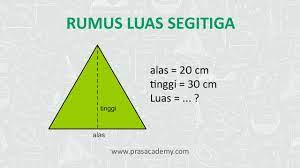 Contoh file soal uts lengkap kelas 1 6 sdmi semua mata pelajaran 20162017 berikut ini adalah kumpulan dari berbagi sumber tentang contoh soal luas dan keliling persegi kelas 4 sd yang bisa gunakan untuk bank soaldownloadsd dan diunduh secara gratis dengan menekan. Rumus Menghitung Luas Segitiga Matematika Kelas 4 Sd Pras Academy Youtube