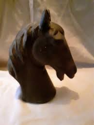 Tekenen & knutselen van merken als djeco, hasbro zwarte paardenkop, het lijkt een soort hout het materiaal. Paardenhoofd Of Paardenkop