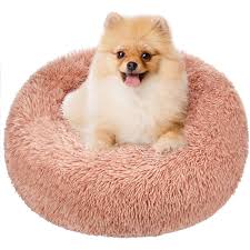 Every dog lover (including me) admits to going out of his/her way to pamper their beloved pooch. Dog Bed Pet Bed Round Plush Cat Bed Dog House Puppy Pillow Portable Warm Soft Comfy Dog Sofa Donut Shape Small Dog Bed Soft Cat Sleeping Bed Walmart Canada