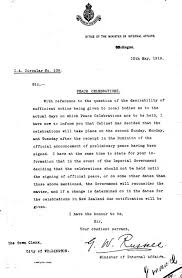 This is the perfect way to express how your specific skills are relevant to the open position. Letter To Local Bodies About Changes To Peace Celebrations Nzhistory New Zealand History Online