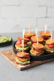 Susskartoffel Falafel Mini Burger Zu Silvester Glutenfrei Vegan Rezept In 2020 Falafel Fingerfood Rezepte