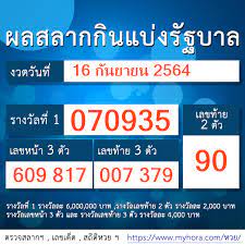 ตรวจสลากกินแบ่งรัฐบาล ตรวจหวย 16 กันยายน 2564 ตรวจหวย ผลสลากกิน. Lopexdmacsbccm
