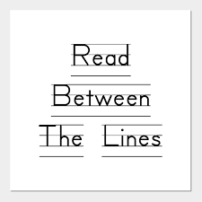 Reading between the lines, it seems neither player will be going to japan. Read Between The Lines School Affiche Et Impression D Art Teepublic Fr