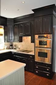 Painting Soffits Same Color As Cabinets Adding A Small Piece Of Trim Slightly Above Cabinets And Adding Mol Kitchen Design Small Home Kitchens Kitchen Soffit