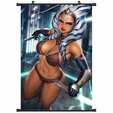 Ahsoka Tano Star Wars Wall Scroll Poster Lingerie Hot Girl Picture Art  Print | eBay