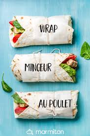 Wrap Minceur Poulet Recette Recette Wrap Minceur Recette Wrap Idee Recette Minceur