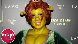 You may recognize heidi klum from her hosting gigs on project runway, making the cut, and america's got talent (she's back for season 15!). Top 10 Unforgettable Heidi Klum Halloween Costumes Watchmojo Com