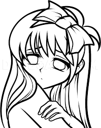 How To Draw A Sad Face, Sad Anime Face, Step By Step, Drawing Guide, By  Dawn - Dragoart