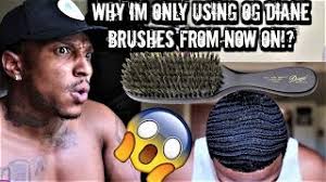 WHY IM ONLY USING 360 WAVE DIANE BRUSHES FOR NOW ! (THE OG DIANE BRUSH  DIET) SECRET REVEALED!