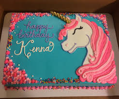 Catch this step by step unicorn birthday cake decorating video! Unicorn Cake Ideas Sheet Cake