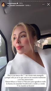 A Luka, el hijo de Santa Fe Klan, se le antojó ir a comer pizza al  Vaticano, y como buena madre, Maya Nazor se lo cumple... 🥰