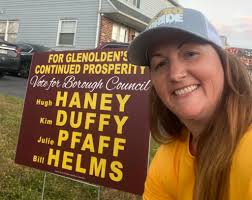 Elect Donna Ruggiero Tax Collector ! • Current Tax Collector, serving for  10 years • Past President of the Glenolden Home and School • Former GYC  volunteer . Life long Parish member,