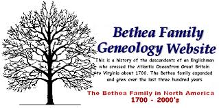 Bethea Family Genealogy- 12th Generation