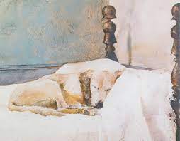 Check spelling or type a new query. Dog On Bed By Andrew Wyeth David Barnett Gallery