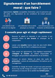 Les fautes non graves ou mineurs selon larticle 37 du code du travail : Que Faire Face A Une Denonciation De Harcelement Moral Nos 5 Conseils Baudet Avocats