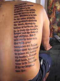 You shall not make any cuts in your body for the dead nor make any tattoo marks on yourselves: Tattoo Scriptures Quotes Quotesgram