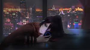 Maybe you would like to learn more about one of these? Wallpaper Anime Girl Night 4k Art 20290
