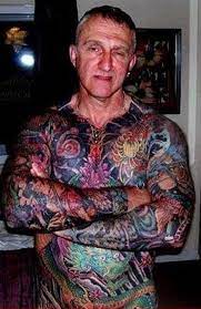 Välj mellan premium old person tattoo av högsta kvalitet. 24 Tattooed Seniors Answer The Question What Will It Look Like In 40 Years Body Tattoo Design Full Body Tattoo Old Tattooed People