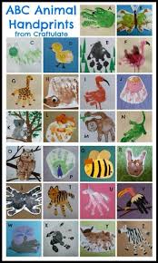 Handprint Ideas Santa Farm A To Z Animals 12 Months Of Handprint Art Owls And A Lovely Poem Too Handprint Crafts Handprint Art Kids Art Projects