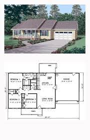 2 bedroom ranch style home floor plans. Ranch Style House Plan 45269 With 3 Bed 2 Bath 2 Car Garage Small Craftsman House Plans Craftsman House Plans Ranch Style House Plans