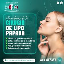 🌟 ¡Dile adiós a la papada y dale la bienvenida a un rostro más definido!  🌟 En el Hospital del Día M&M, te ofrecemos la cirugía de lipo papada para  que consigas