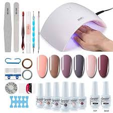 Nail professionals who are untrained with the gel technology are mixing and matching uv curing lamps with different brands of gels. 10 Best At Home Gel Nail Kits Of 2021 Diy Gel Manicure Sets