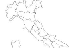 Cartina politica d'italia con la . Carte Geografiche Dell Italia Per Scuola Primaria Da Stampare